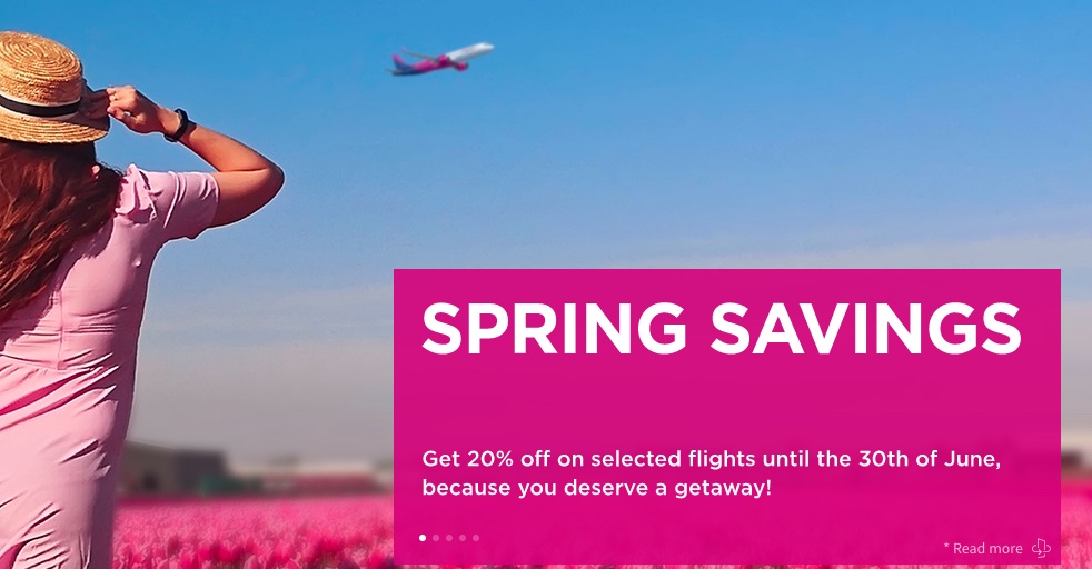 Wizz Air Sale 20 Off On Selected Flights