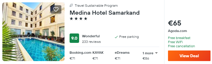 cheap hotels in uzbekistan 