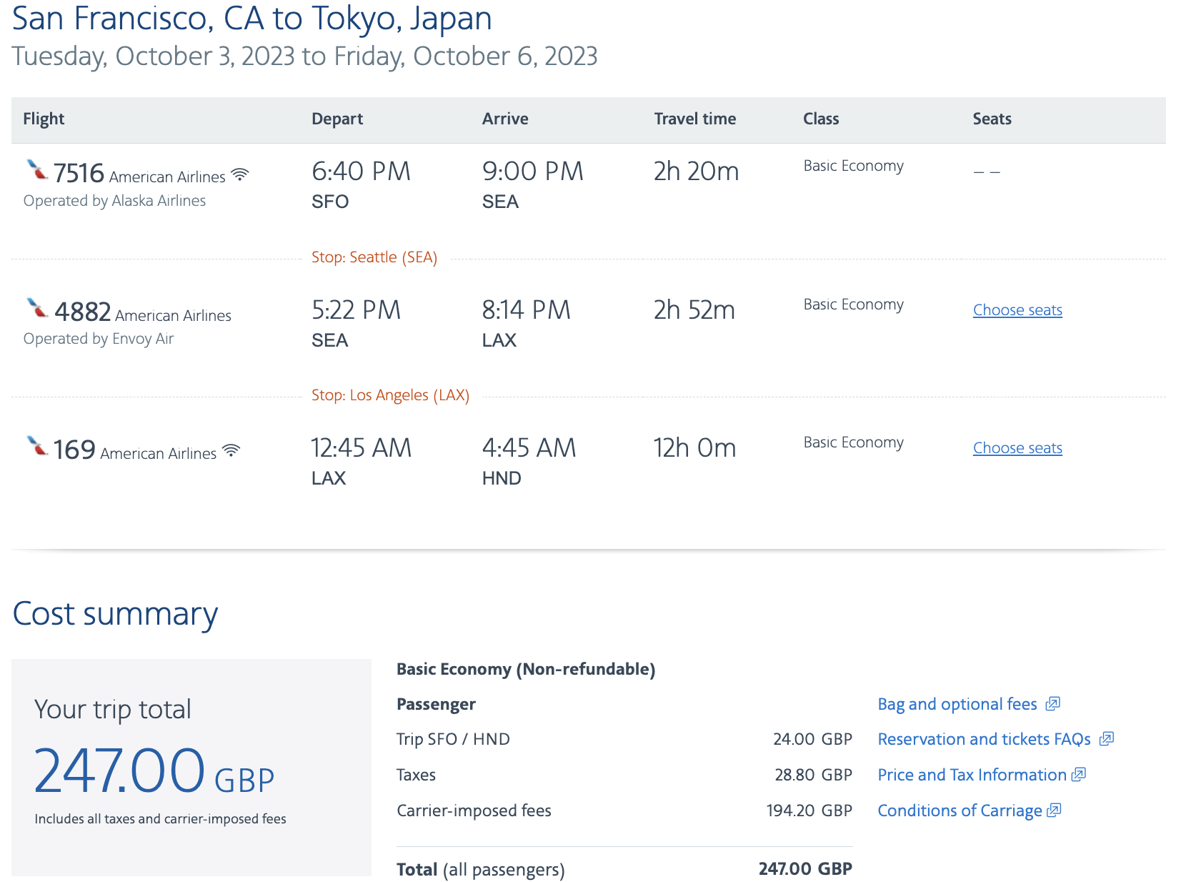 cheap flights to Tokyo