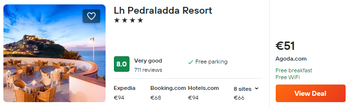 cheap hotels in sardinia