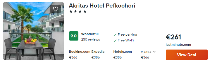 cheap hotels in greece