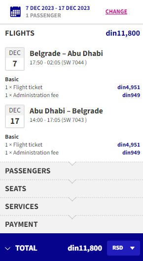 cheap flights to abu dhabi