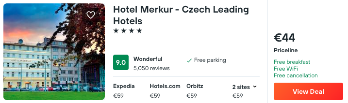 cheap hotels in prague