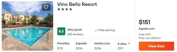 cheap hotels in california