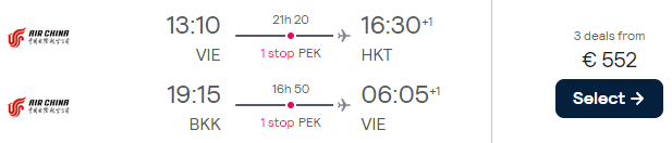 flights from Vienna to Phuket