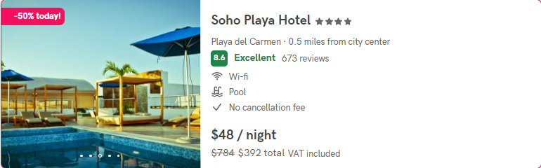 cheap hotels in mexico