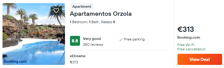 cheap hotels in lanzarote