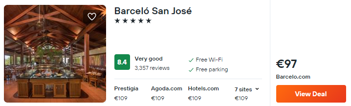 cheap hotels in costa rica