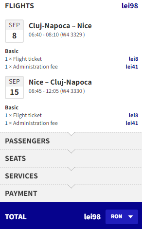 cheap flights to nice