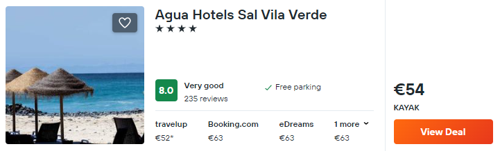 cheap hotels in cape verde