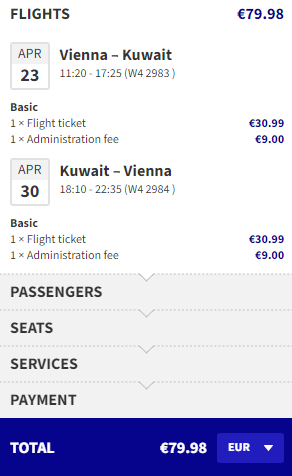 cheap flights to kuwait