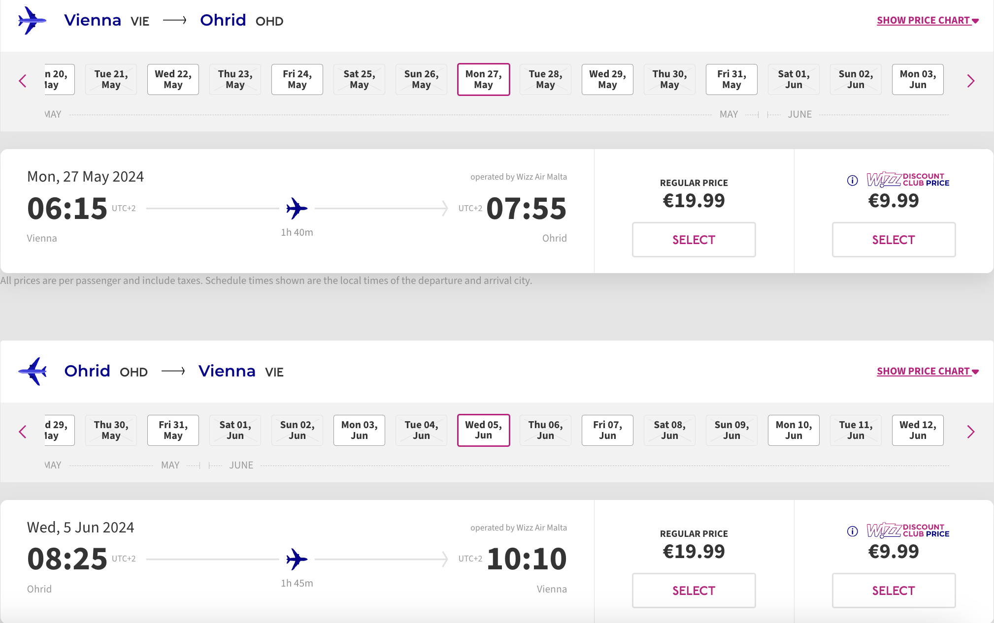 cheap flights to Ochrid