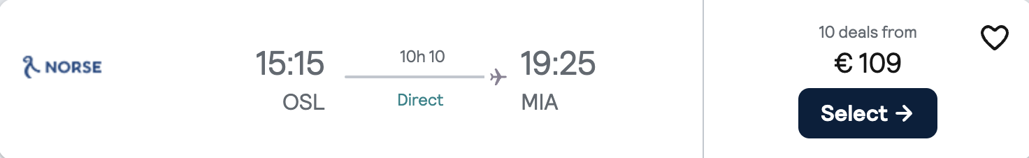 cheap flights to Miami