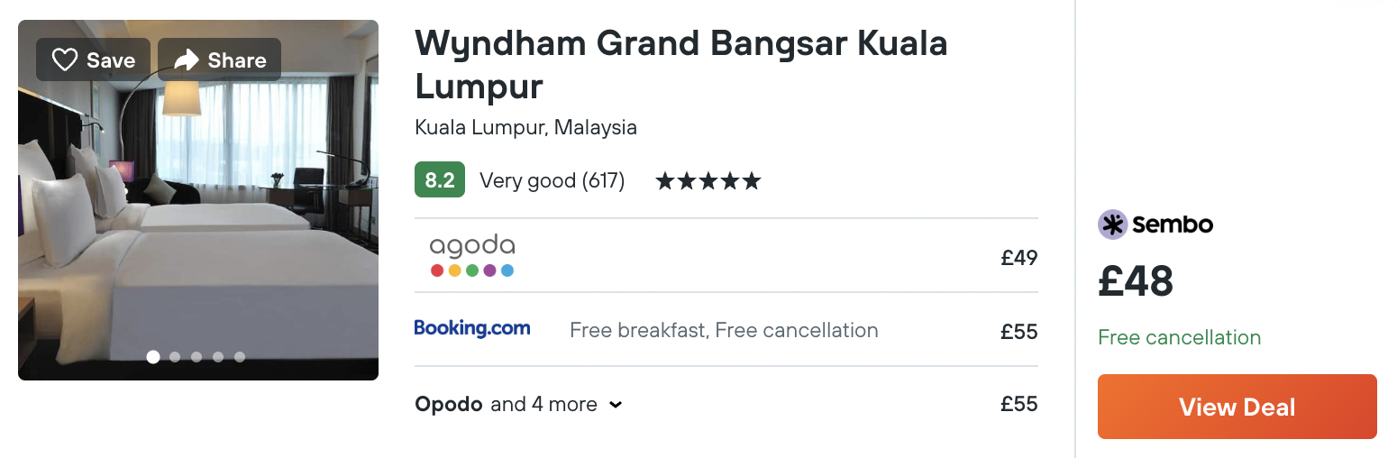 cheap hotel in Kuala Lumpur